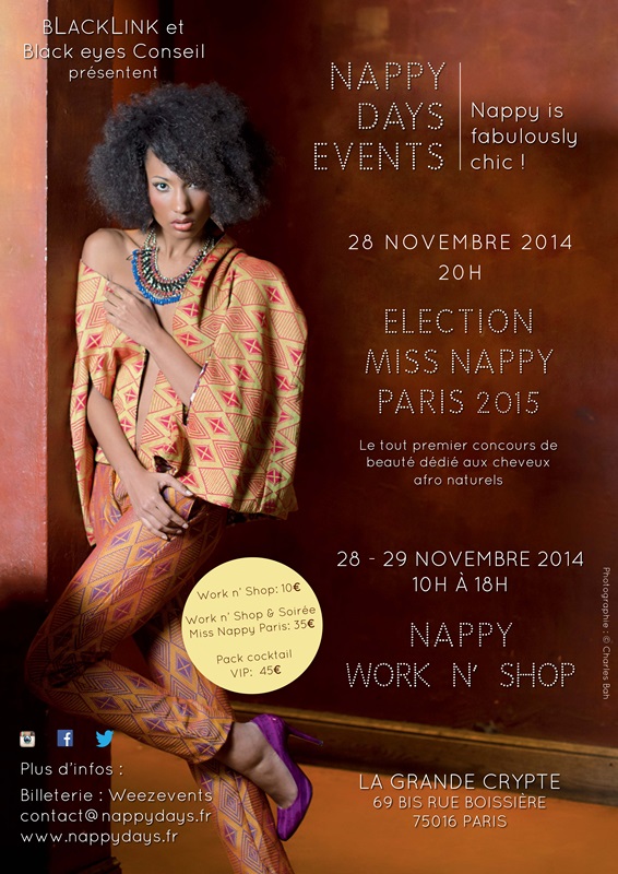 #NappyDaysEvents à Paris – Nappy is fabulously chic