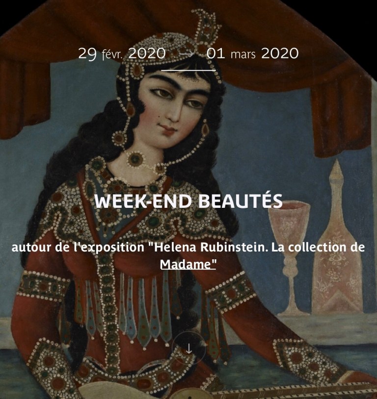 Week-end Beautés au Musée Quai Branly à Paris